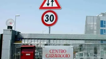 L’ingresso del Centro Caravaggio