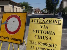 Lorenzo Porcile/Via Vittoria, Mirano / Via Vittoria chiusa al traffico