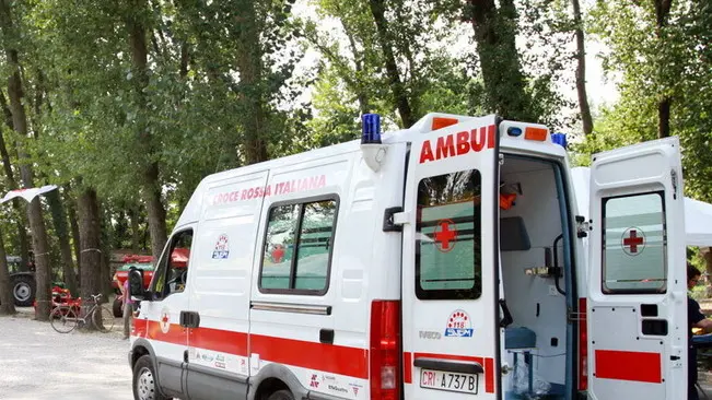 BELLUCO INCIDENTE FERITA DA CAVALLO FIERA TREBASELEGHE BELLUCO