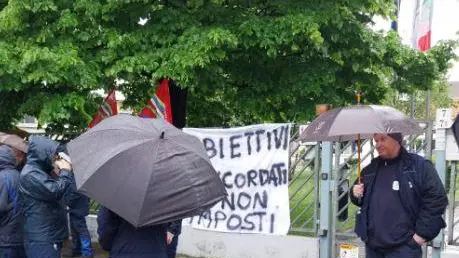 Alcuni dipendenti della Kollant di Vigonovo