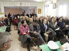 Incontro pubblico sulla sicurezza organizzato dalle forze dell'ordine in collaborazione con l'associazione Ocio, Ciò! presso la sala consiliare della chiesa di Santa Maria Assunta di Tessera (VE)