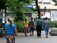 Mendicanti a Mestre.