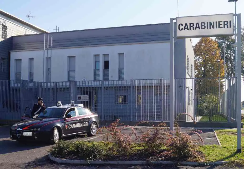 La caserma dei carabinieri di Martellago