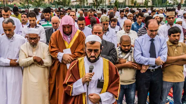 La fine del Ramadan celebrata l'anno scorso al parco di Catene