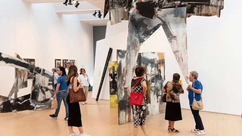 La mostra di Vedova all'M9 di Mestre