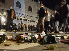 Interpress/M.Tagliapietra Venezia 01.01.2014.- Capodanno in Piazza San Marco.