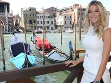 Interpress/M.Tagliapietra Venezia 24.08.2017.- Presentazione Sky calcio serie B. Cà Sagredo. Diletta Leotta.