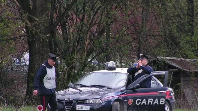 Una pattuglia dei carabinieri di Feltre