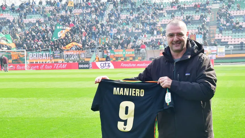 Filippo Pippo Maniero, in occasione di Venezia Brescia al Penzo