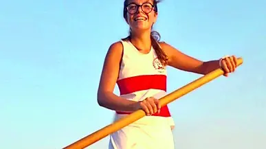 Elena Bonacin, della remiera della Giudecca