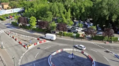 L’area dell’ex park dell’Asl 12