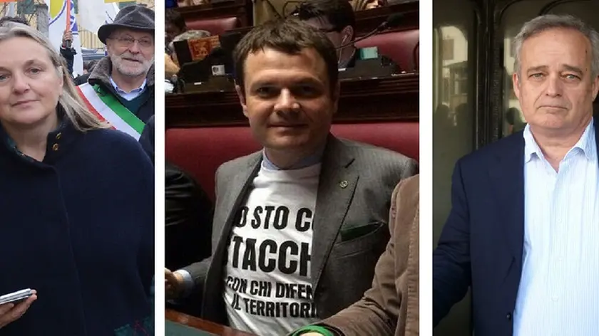 Da sinistra Alessandro Naccarato, Laura Puppato, Filippo Busin, Gianclaudio Bressa e Roger De Menech