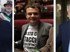 Da sinistra Alessandro Naccarato, Laura Puppato, Filippo Busin, Gianclaudio Bressa e Roger De Menech