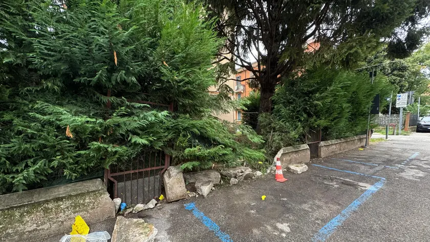 Via Montello, luogo investimento (foto Pòrcile)