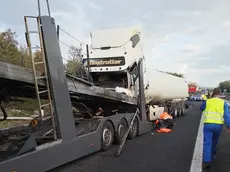 L'incidente di lunedì in A4