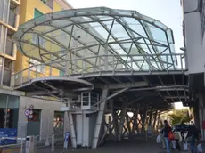 Interpress/Gf.Tagliapietra. 07.04.2018.- Piazzale Roma sotto il people mover area dove dovrebbe sorgere il bicipark
