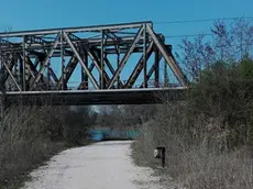 DINELLO - DINO TOMMASELLA - SAN DONA' DI PIAVE - IL PONTE FERROVIARIO E I LIBERI VARCHI DI ACCESSO ALLE ROTAIE