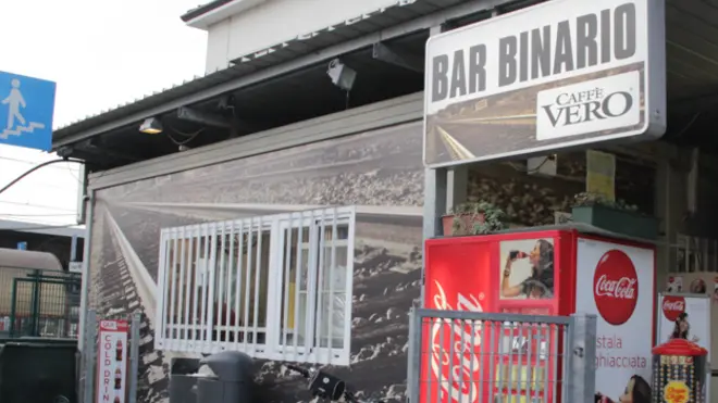 'Bar Binario' presso la stazione ATVO di Mestre