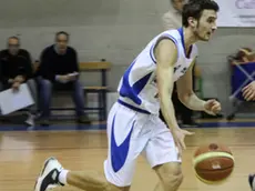 Giants Basket Marghera vs Broetto Padova - Campionato divisione nazionale C maschile - Pala Stefani Marghera domenica 13 gennaio 2013 - nella foto: Pascon Tommaso (Giants) e Roin Luca (Padova)