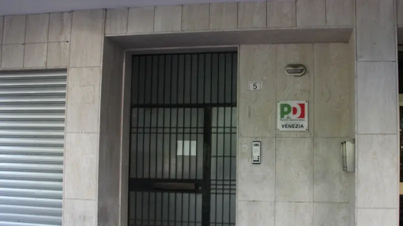 Sede del PD e della Fondazione Rinascita in via Cecchini 5 a Mestre