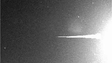 Il bolide passato sul Nordest la notte del 3 settembre 2013