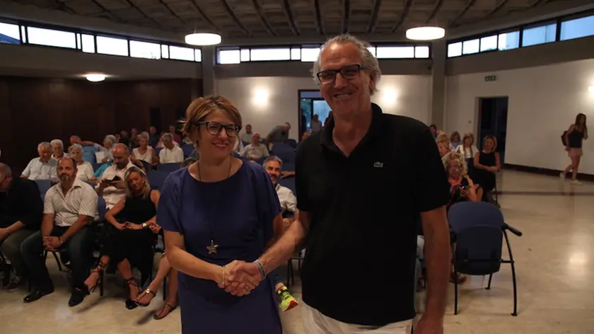 Maria Rosa Pavanello e Alberto Semenzato, in corsa a Mirano