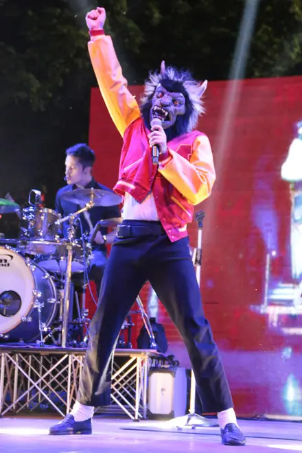 Foto Agenzia Candussi/ Morsego/ Mestre, via A. Lazzari / Live Music Mestre - Michael Jackson mania tribute band