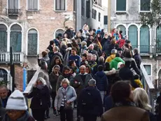 nterpress/M.Tagliapietra Venezia 18.11.2017.- Ponte Votivo.