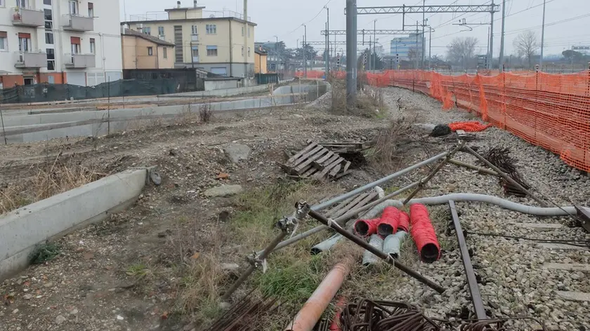 Cantiere FFMR della Gazzera, via Gazzera Alta