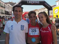 Foto Agenzia Candussi/Baroni/Piazza Ferretto, Mestre / MAratonina Mestre 2018, nella foto Famiglia Casagrande