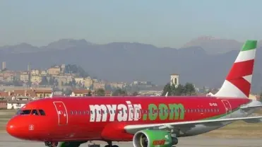 Un aereo della compagnia Myair