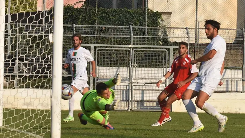 CRUCCU - DINO TOMMASELLA - SAN DONA' - VENEZIA VS. SACILESE - TERZO GOAL SEGNATO DA N.19 MACCAN