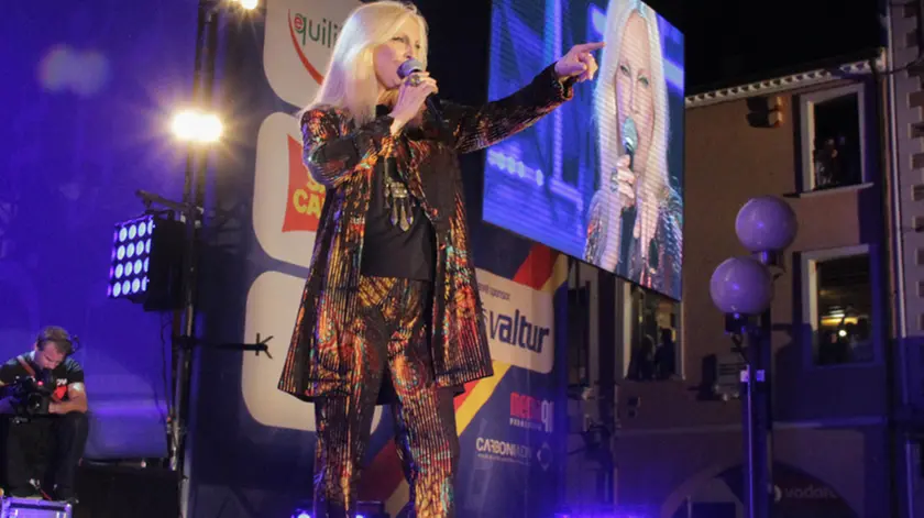 Festival Show 2014 in piazza Ferretto a Mestre - nella foto Patty Pravo
