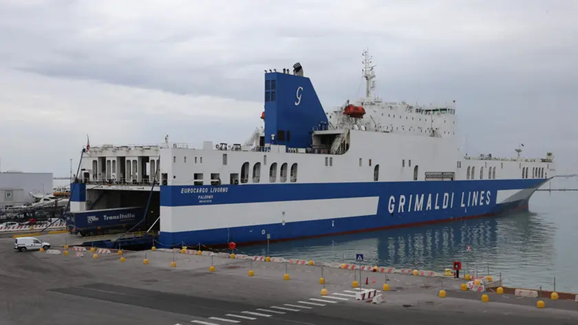 Foto Agenzia Candussi/ Favarato/ Fusina/ Area Portuale/ Nella foto la nave passeggeri in partenza