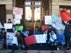 Interpress/M.Tagliapietra venezia 29.11.2016.- Manifestazione Ambulanti Da campo San Bortolomio al Comune.