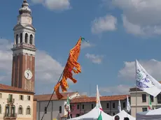 Lorenzo Porcile/Piazza Martiri della Libertà, Mirano / Visita di Matteo Salvini a Mirano