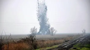 Il brillamento di una bomba Oggi a Giare di Mira verrà fatto esplodere un ordigno della Seconda guerra mondiale