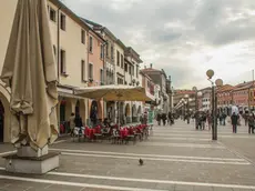 Piazza Ferretto, sulla sinistra Snack Bar Jasmine