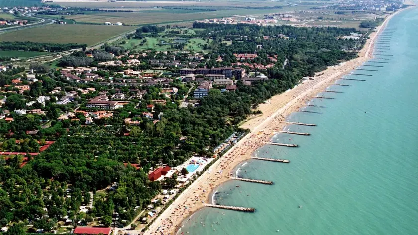 Una veduta di Caorle