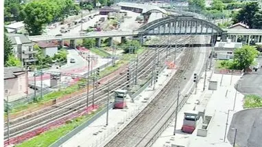 Il cantiere della stazione Sfmr della Gazzera