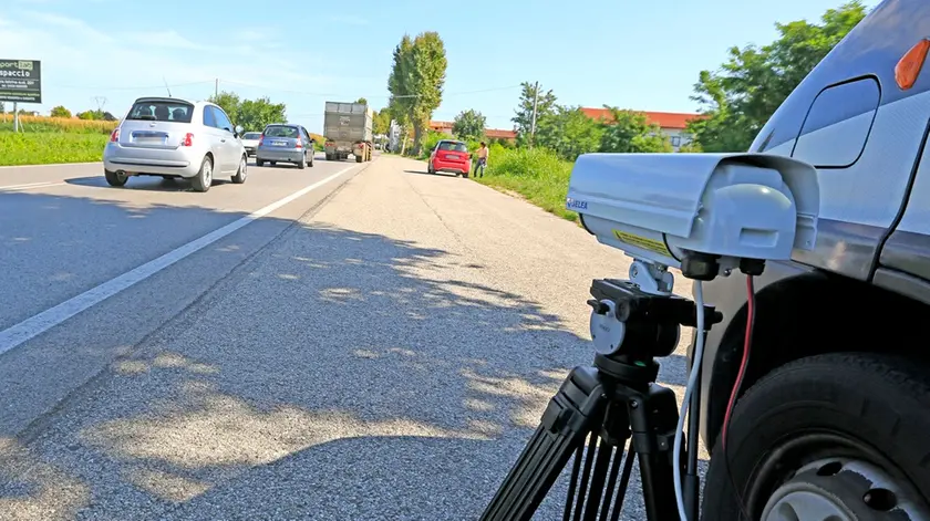 Guerretta Montebelluna strada Statale Feltrina controlli vigili urbani