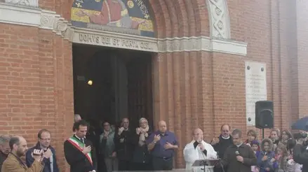 ALLEGRANZI MOGLIANO ARRIVO DELLURNA DI SAN GIOVANNI BOSCO