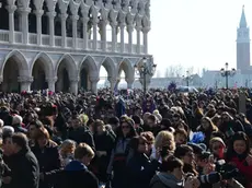 Interpress/M.Tagliapietra Venezia 10.02.2018.- Carnevale. Sabato Grasso. San Marco.
