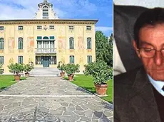 Villa Soranzo, a Fiesso d'Artico, e Oreste Fracasso, già presidente degli industriali