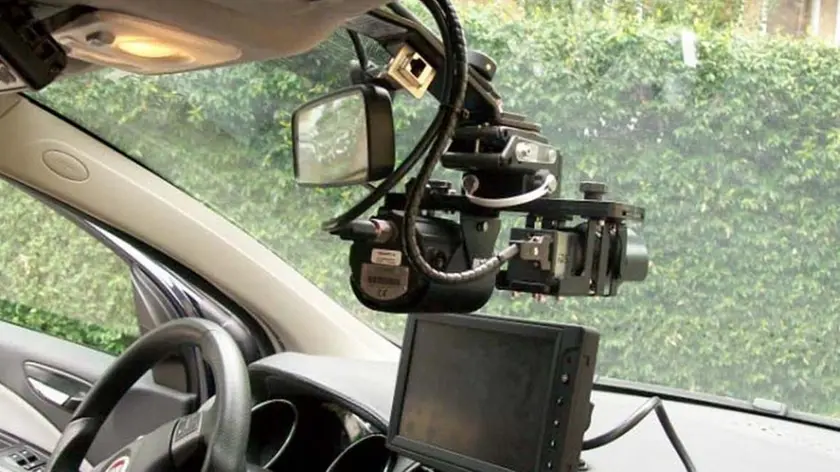 COLUCCI - DINO TOMMASELLA - SAN DONA' DI PIAVE - AUTO DELLA POLIZIA LOCALE EQUIPAGGIATA CON SISTEMA "SCOUT SPEED" PER .RILEVAMENTO INFRAZIONI