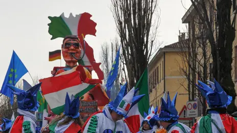 Celebrazione del carnevale a Marghera