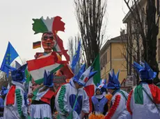 Celebrazione del carnevale a Marghera