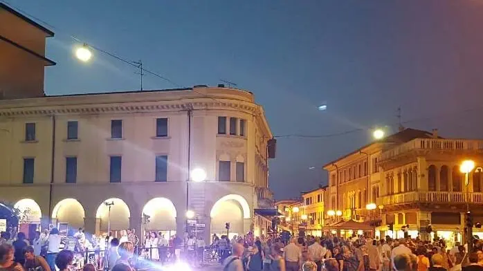 Una passata edizione della Notte bianca a San Donà