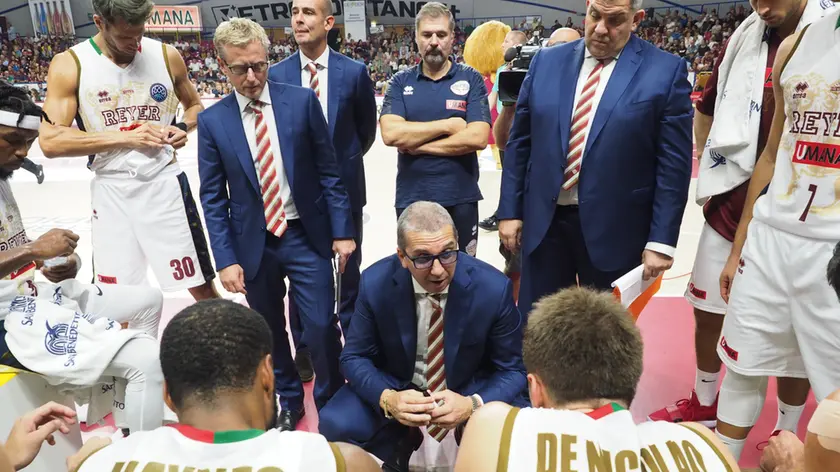 Foto Agenzia Candussi/Cruccu/Palasport Taliercio, Mestre / Umana Reyer vs Paok, De Raffaele