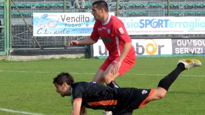INTERPRESS/GF.TAGLIAPIETRA. CALCIO,16.03.2014.-VENEZIA SAVONA. GOL DISOSA